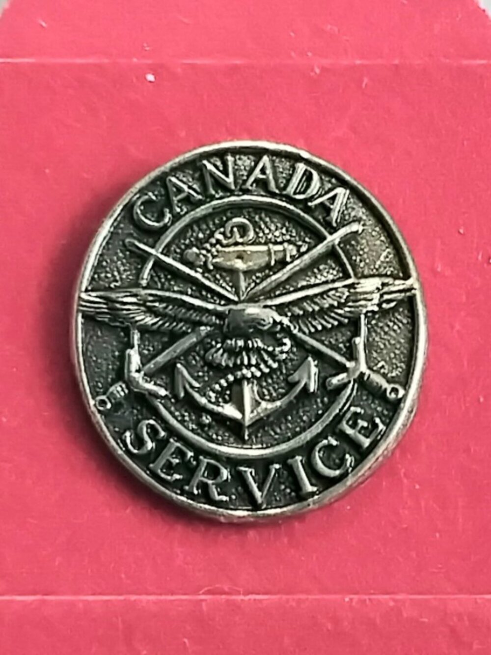4/$20 Vintage Canada Service Metal Collector's Pin!!